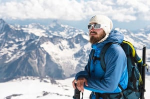 84051963 - portrait of a bearded guide wearing a hat and sunglasses